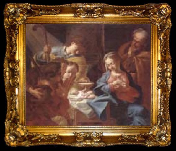 framed  unknow artist The adoration of the shepherds, ta009-2